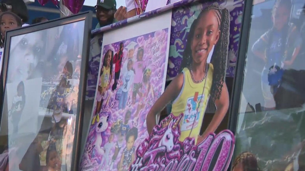 Community gathers around northwest Miami-Dade to honor life of 10-year-old girl killed in hit-and-ru — CBS Miami, Coral Springs Community news