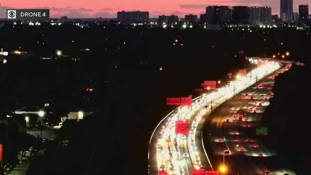 Commuters face major delays on I-95 South before Miami Gardens Drive due to crash — CBS Miami, Coral Springs Community news