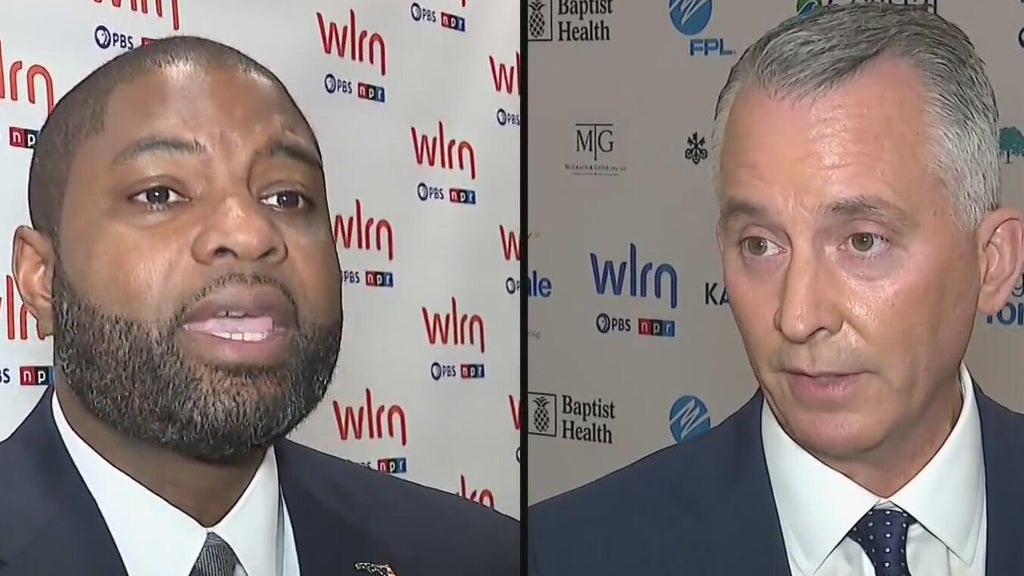Both gubernatorial candidates are in South Florida campaigning for the midterm elections — CBS Miami, Coral Springs Community news
