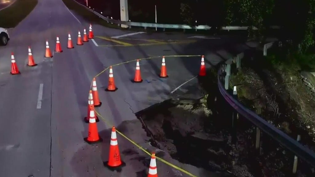 Davie road collapses after water main break, police say — Coral Springs Community news