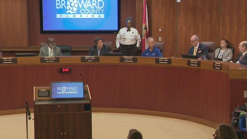 Broward County Commission holds emergency meeting over access to BSO headquarters — CBS Miami, Coral Springs Government news