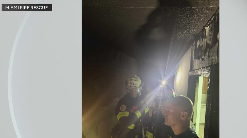 15 displaced after blaze rips through Miami apartment, officials say — Coral Springs Community news