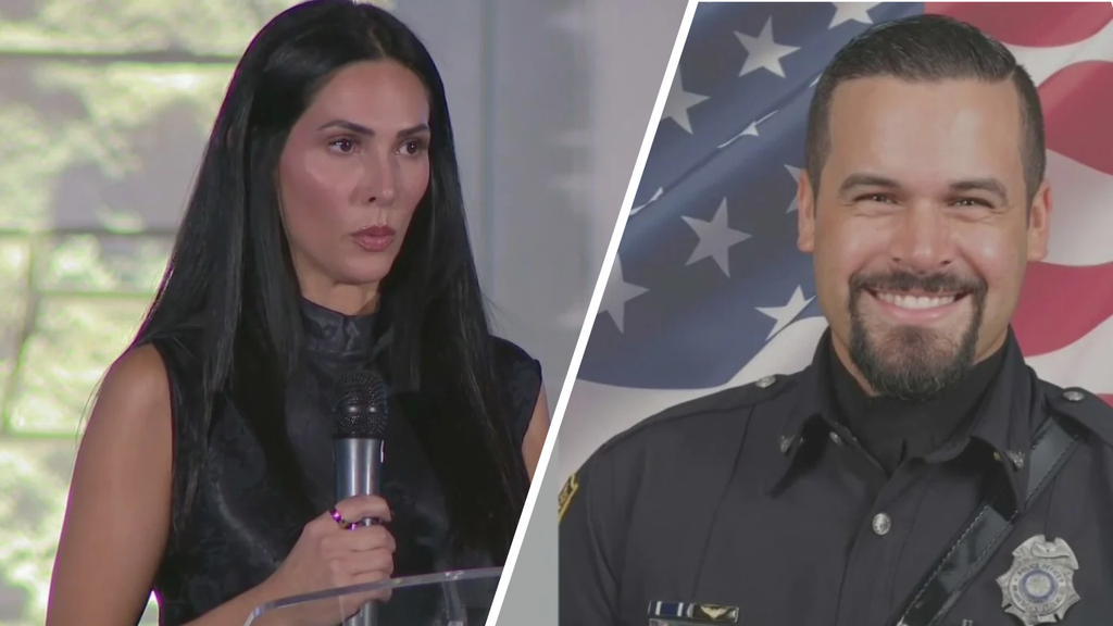 A year after Miami Beach sergeant's death, his widow says faith helps her keep going — Coral Springs Community news