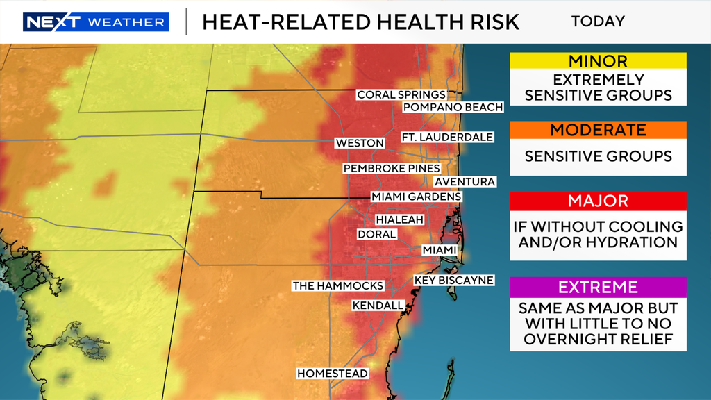 More record-breaking heat possible in South Florida on Friday before rain chances rise this weekend — CBS Miami, Coral Springs Health news