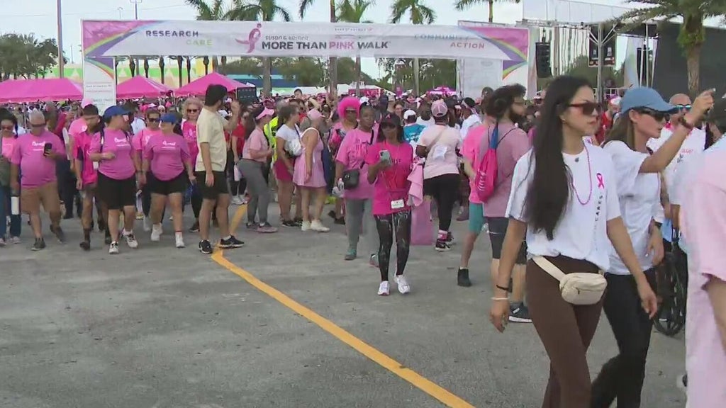 Countdown to Susan G Komen More Than Pink Walk is underway — CBS Miami, Coral Springs Community news