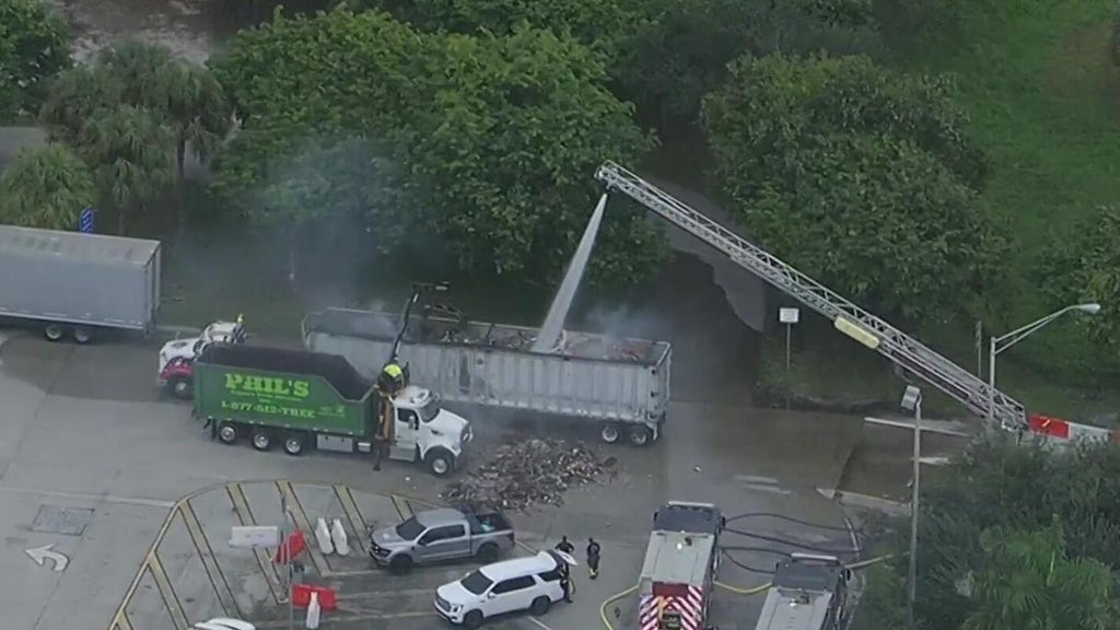 Northbound Turnpike reopens in Broward after truck fire — CBS Miami, Coral Springs Community news