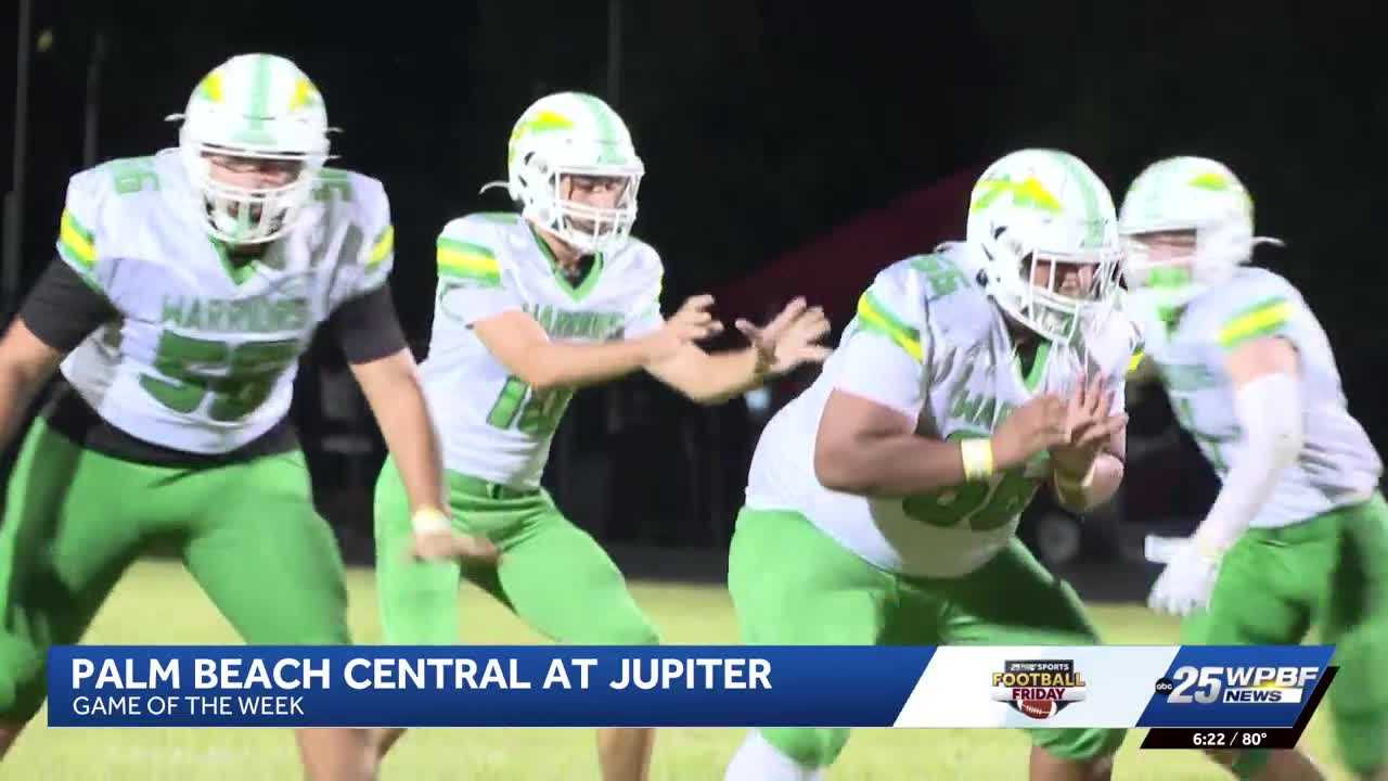 Jupiter and Palm Beach Central compete for district title in pivotal matchup — WPBF Sports Palm Beach, Coral Springs Sports news