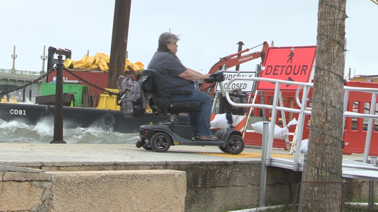 FDOT plans ahead for King Tide as Matanzas River seawall project prompts pedestrian detour — First Coast News Local, Coral Springs Schools news