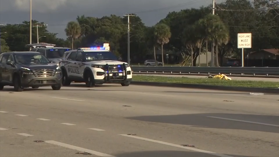 1 dead after motorcycle crash on Turnpike in Plantation — WSVN 7 Broward